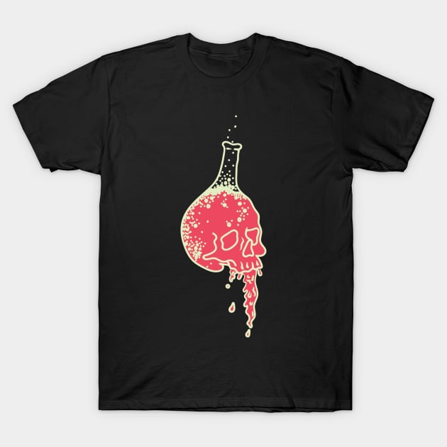 Death by Drinking T-Shirt by CalebLindenDesign